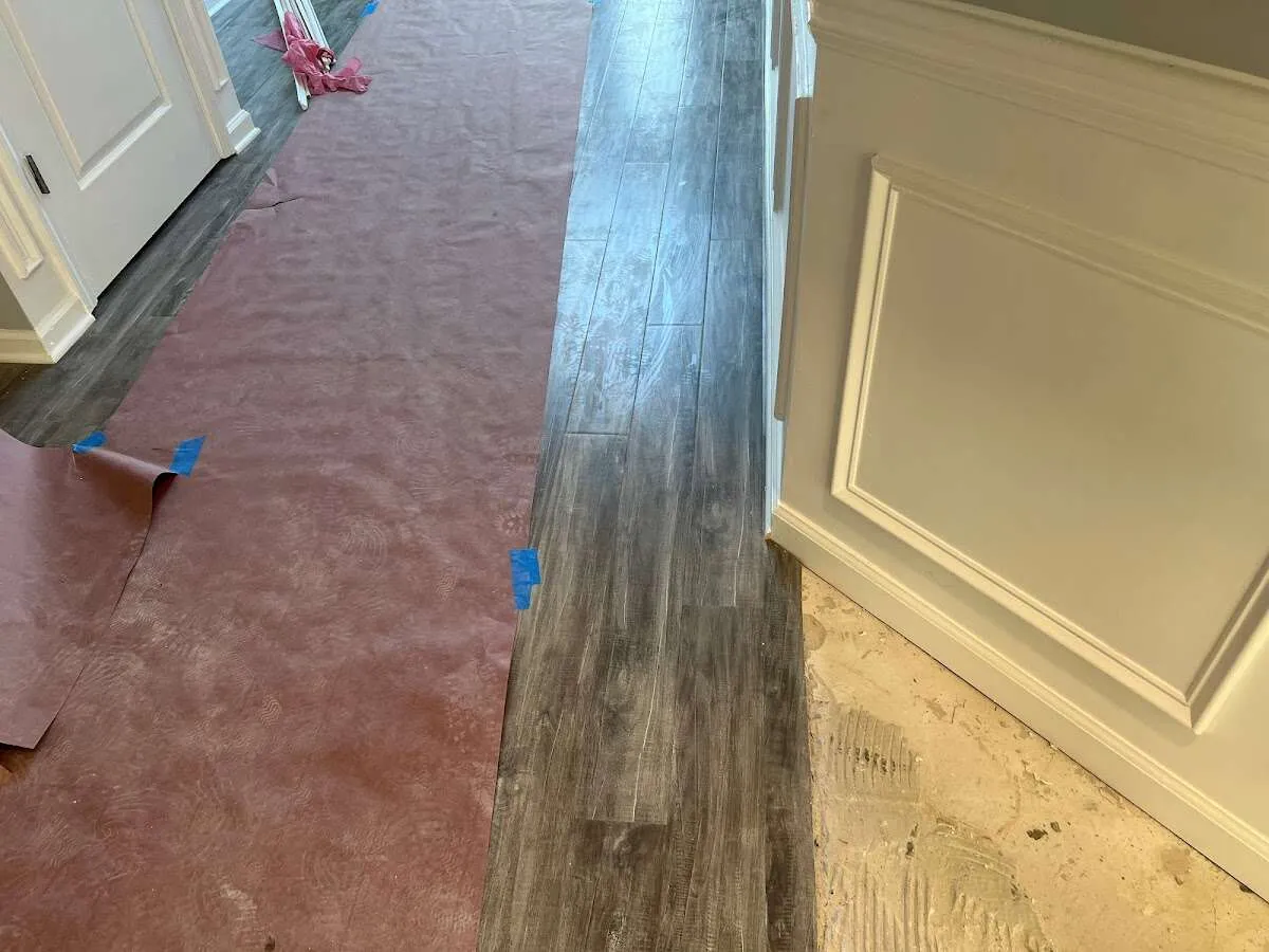 Completed marble shower restoration in Hiawatha